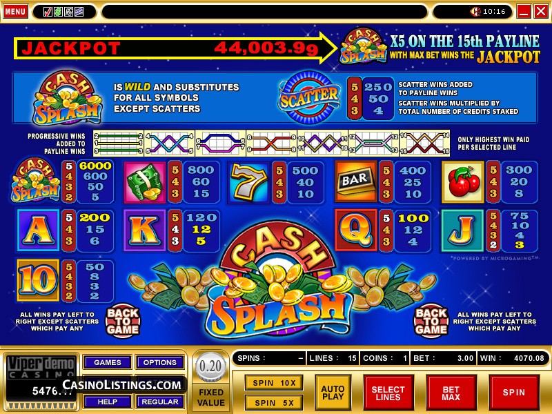 Jackpot cash casino